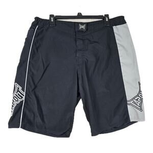 Y2K Tapout MMA Men’s Board Shorts Grunge Cyber Goth Vintage XL 36x11